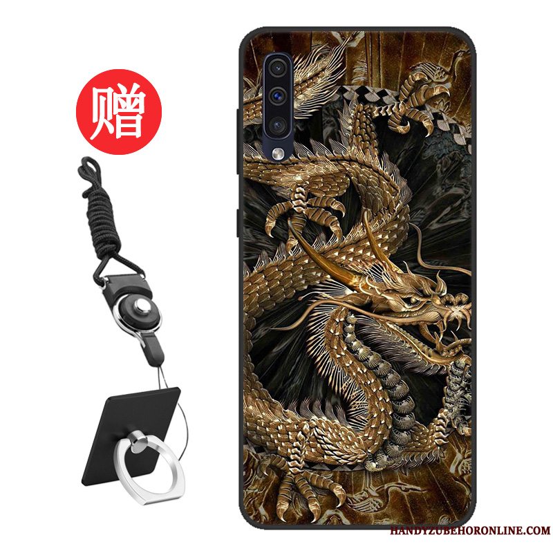 Etui Samsung Galaxy A50 Cartoon Telefonmønster, Cover Samsung Galaxy A50 Beskyttelse Elskeren Skærmbeskyttelse