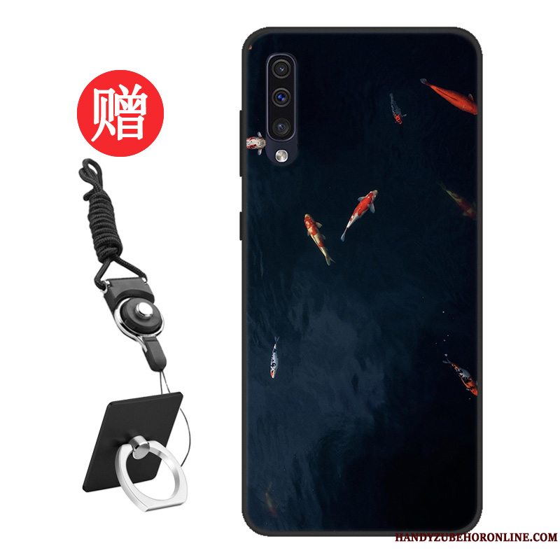 Etui Samsung Galaxy A50 Cartoon Telefonmønster, Cover Samsung Galaxy A50 Beskyttelse Elskeren Skærmbeskyttelse