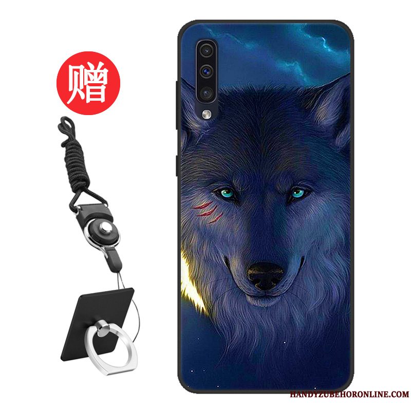 Etui Samsung Galaxy A50 Cartoon Telefonmønster, Cover Samsung Galaxy A50 Beskyttelse Elskeren Skærmbeskyttelse