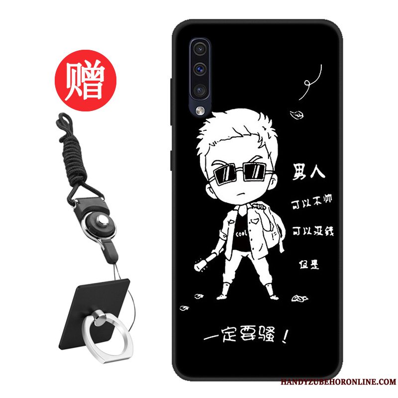 Etui Samsung Galaxy A50 Cartoon Telefonmønster, Cover Samsung Galaxy A50 Beskyttelse Elskeren Skærmbeskyttelse