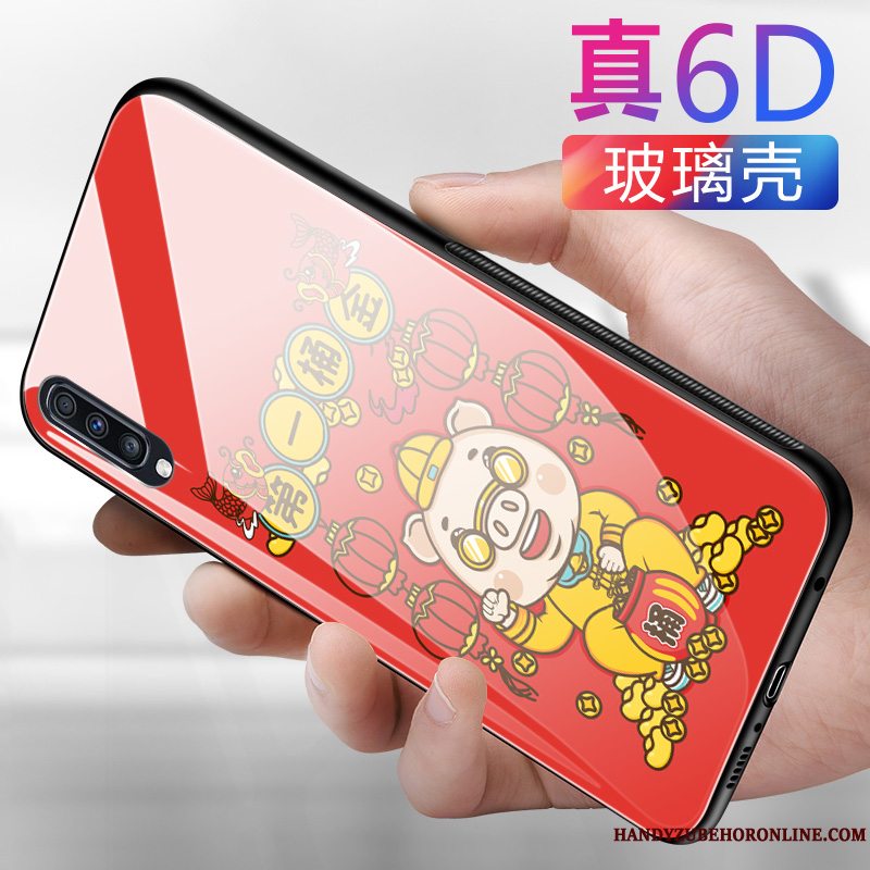 Etui Samsung Galaxy A50 Cartoon Telefonsmuk, Cover Samsung Galaxy A50 Blød Anti-fald Elskeren