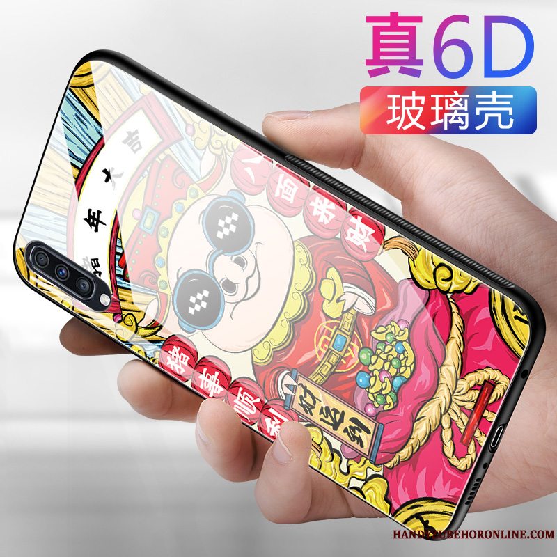 Etui Samsung Galaxy A50 Cartoon Telefonsmuk, Cover Samsung Galaxy A50 Blød Anti-fald Elskeren