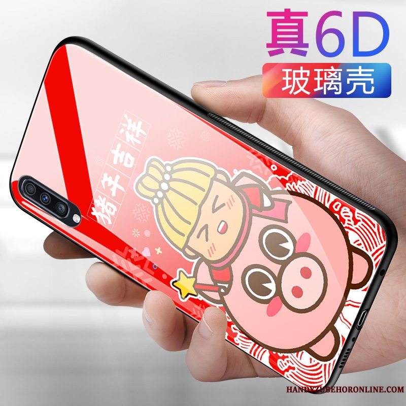 Etui Samsung Galaxy A50 Cartoon Telefonsmuk, Cover Samsung Galaxy A50 Blød Anti-fald Elskeren