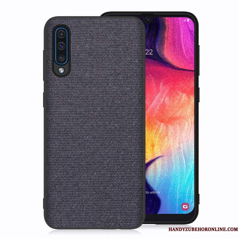 Etui Samsung Galaxy A50 Klud Rød, Cover Samsung Galaxy A50 Telefon