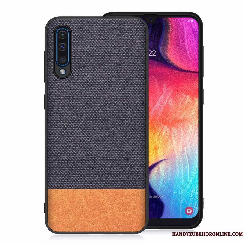 Etui Samsung Galaxy A50 Klud Rød, Cover Samsung Galaxy A50 Telefon