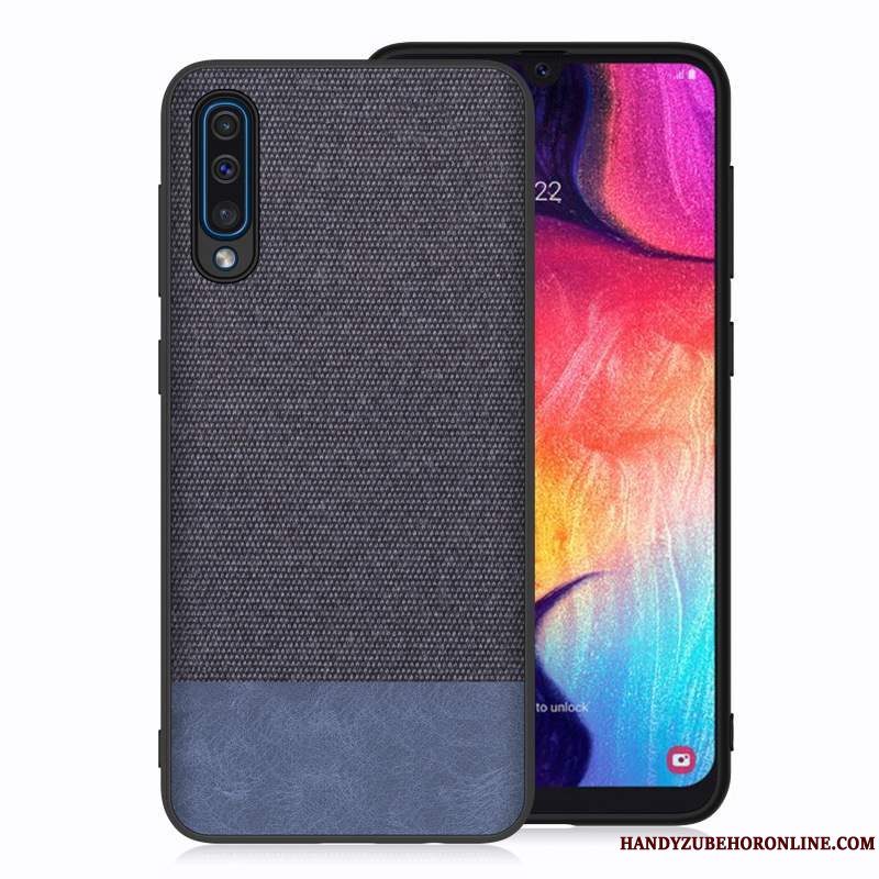 Etui Samsung Galaxy A50 Klud Rød, Cover Samsung Galaxy A50 Telefon