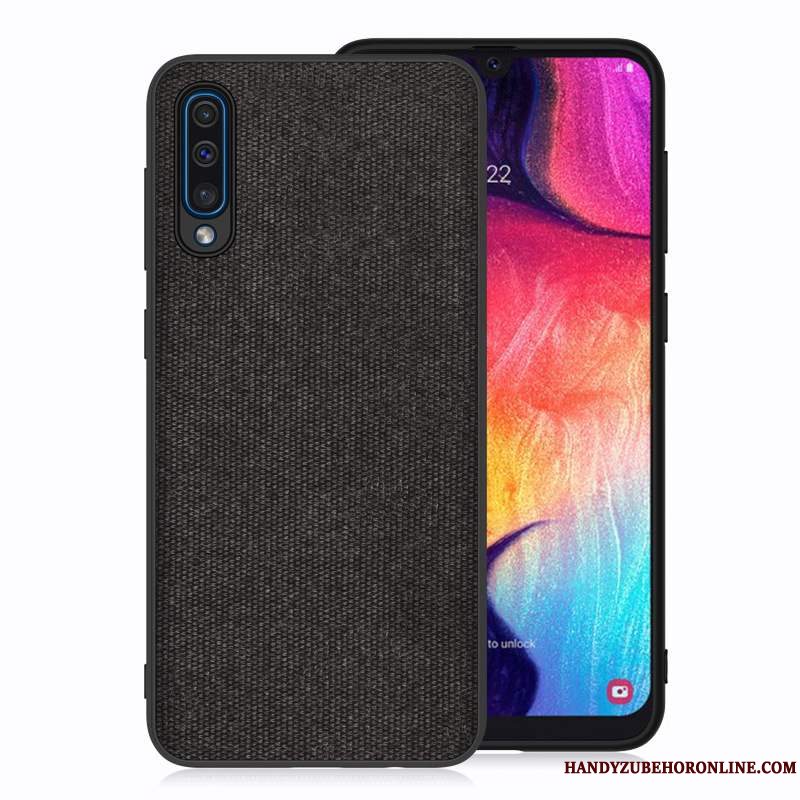 Etui Samsung Galaxy A50 Klud Rød, Cover Samsung Galaxy A50 Telefon