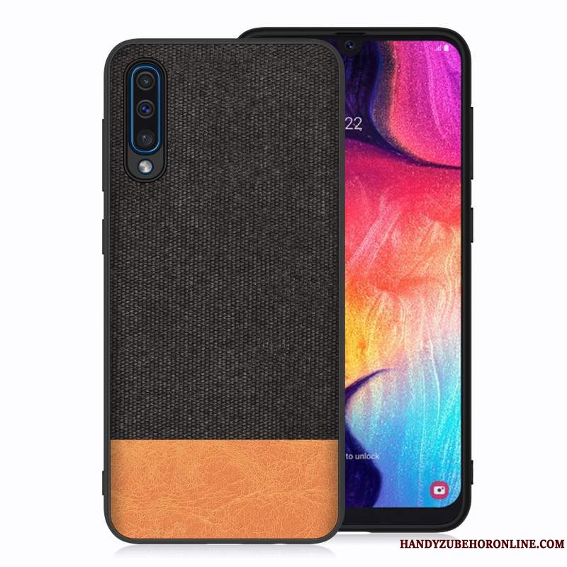 Etui Samsung Galaxy A50 Klud Rød, Cover Samsung Galaxy A50 Telefon