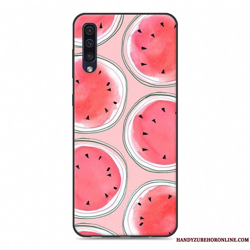 Etui Samsung Galaxy A50 Kreativ Anti-fald Blå, Cover Samsung Galaxy A50 Cartoon Trend Ny