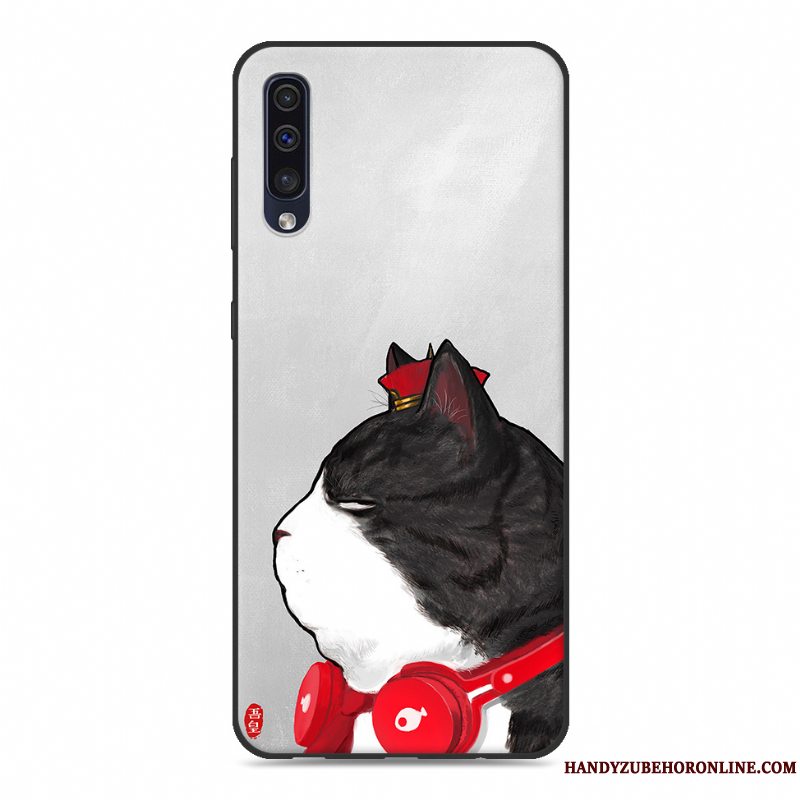 Etui Samsung Galaxy A50 Kreativ Ny Telefon, Cover Samsung Galaxy A50 Beskyttelse Lyserød Af Personlighed