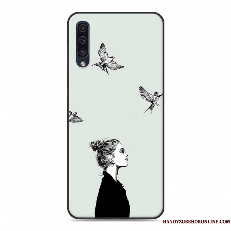 Etui Samsung Galaxy A50 Kreativ Ny Telefon, Cover Samsung Galaxy A50 Beskyttelse Lyserød Af Personlighed