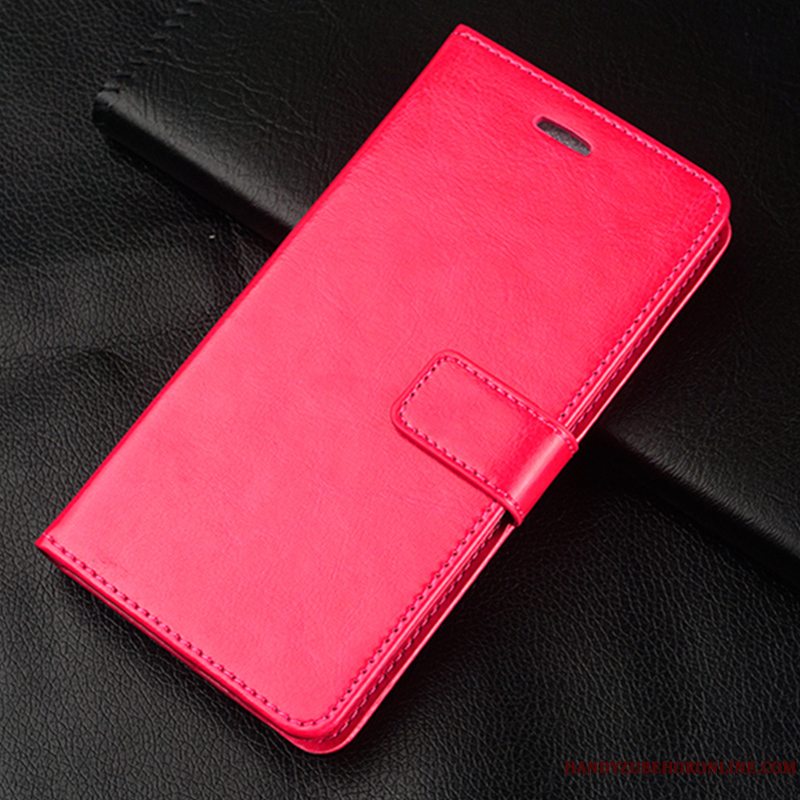 Etui Samsung Galaxy A50 Læder Anti-fald Hvid, Cover Samsung Galaxy A50 Folio Telefon