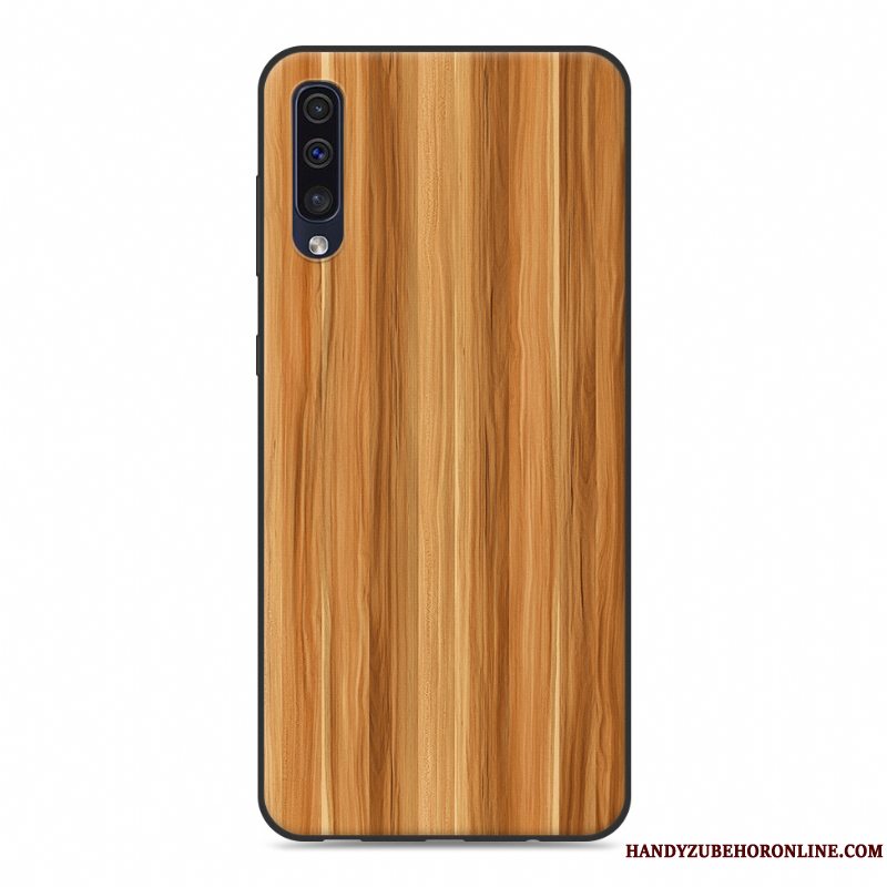 Etui Samsung Galaxy A50 Silikone Ny Cyan, Cover Samsung Galaxy A50 Kreativ Trend Telefon