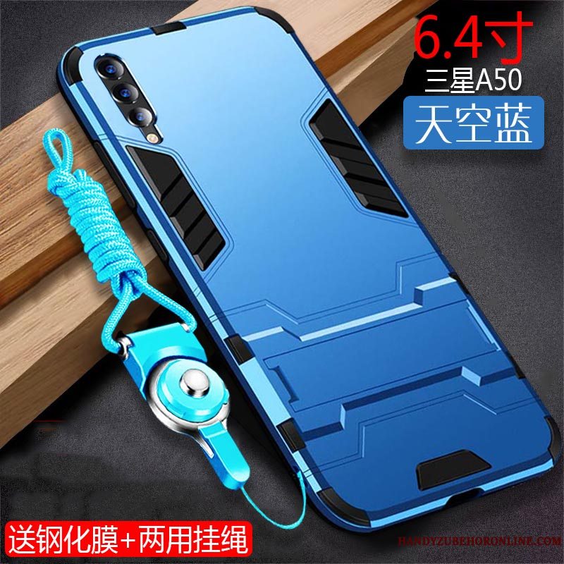 Etui Samsung Galaxy A50 Silikone Sort Af Personlighed, Cover Samsung Galaxy A50 Beskyttelse Anti-fald Telefon