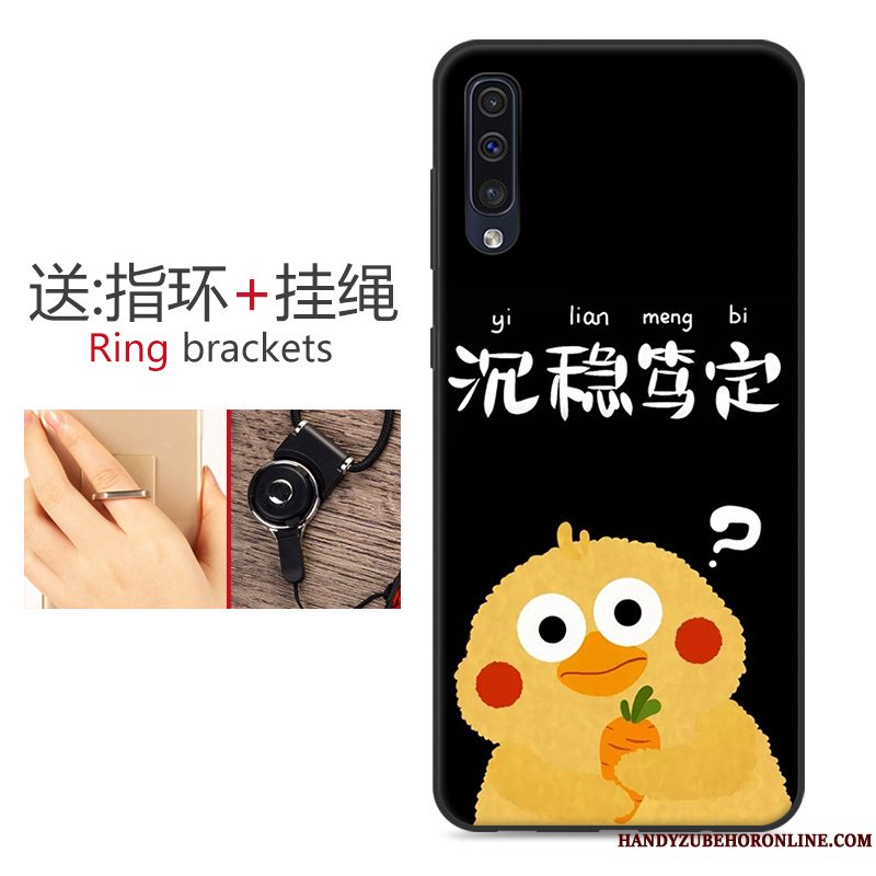 Etui Samsung Galaxy A50 Tasker Lyserød Telefon, Cover Samsung Galaxy A50 Beskyttelse Anti-fald Af Personlighed