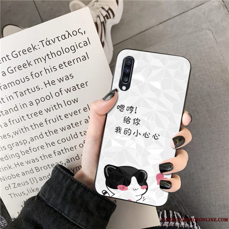 Etui Samsung Galaxy A50s Cartoon Elskeren Lyserød, Cover Samsung Galaxy A50s Telefontrend