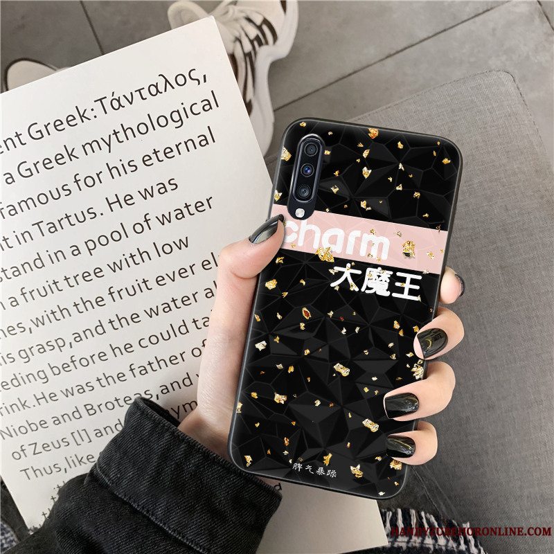 Etui Samsung Galaxy A50s Cartoon Elskeren Lyserød, Cover Samsung Galaxy A50s Telefontrend