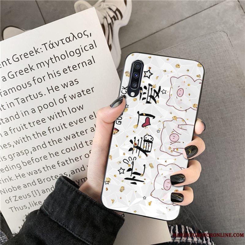 Etui Samsung Galaxy A50s Cartoon Elskeren Lyserød, Cover Samsung Galaxy A50s Telefontrend