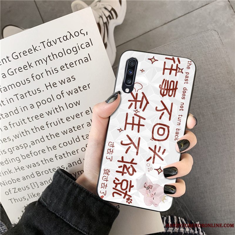 Etui Samsung Galaxy A50s Cartoon Elskeren Lyserød, Cover Samsung Galaxy A50s Telefontrend