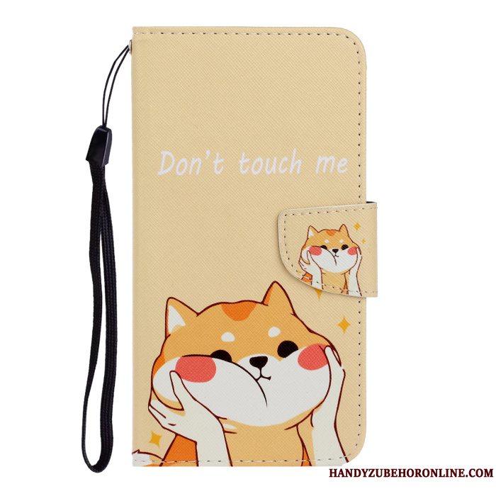 Etui Samsung Galaxy A50s Folio Smuk Blå, Cover Samsung Galaxy A50s Cartoon Telefon