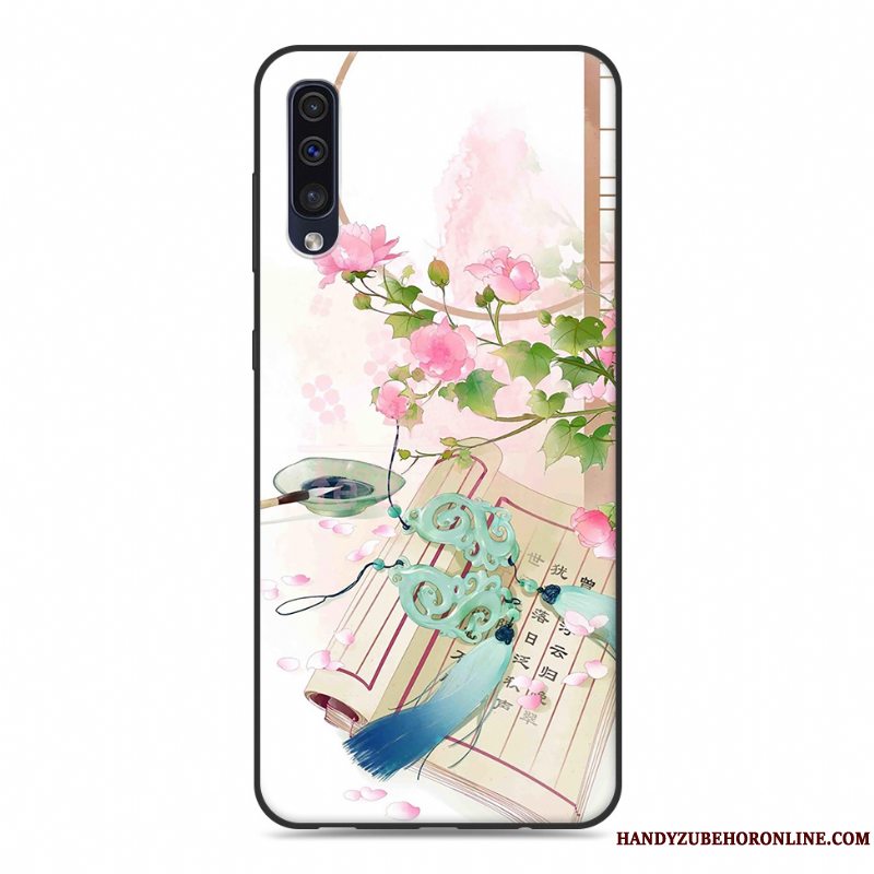 Etui Samsung Galaxy A50s Kreativ Rød Af Personlighed, Cover Samsung Galaxy A50s Beskyttelse Kinesisk Stil Telefon