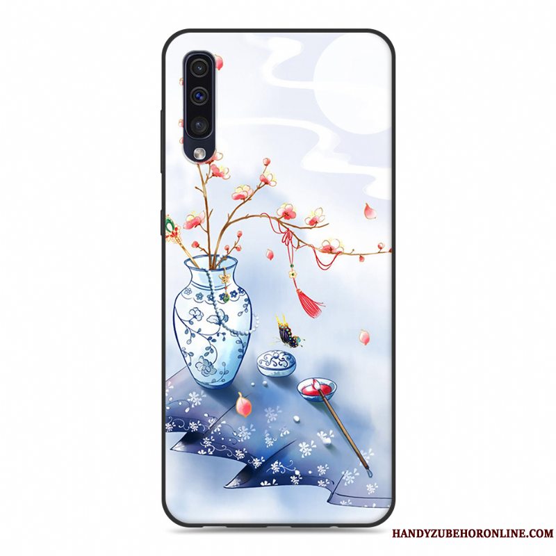 Etui Samsung Galaxy A50s Kreativ Rød Af Personlighed, Cover Samsung Galaxy A50s Beskyttelse Kinesisk Stil Telefon