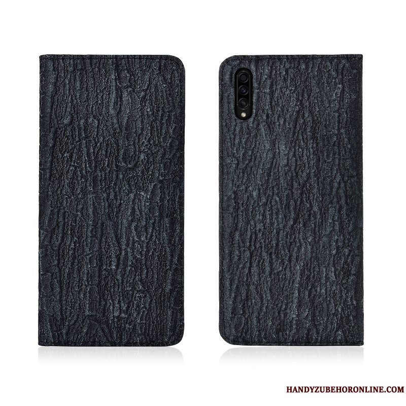 Etui Samsung Galaxy A50s Læder Ny Trendy, Cover Samsung Galaxy A50s Beskyttelse Hvid Tree