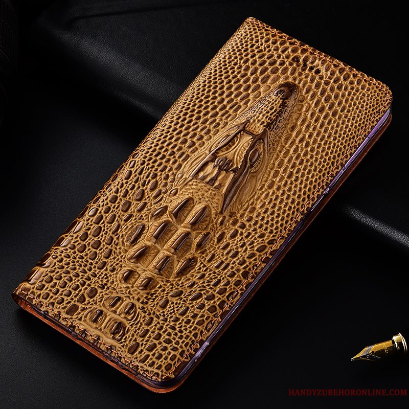 Etui Samsung Galaxy A50s Læder Telefonkrokodille, Cover Samsung Galaxy A50s Tasker Anti-fald