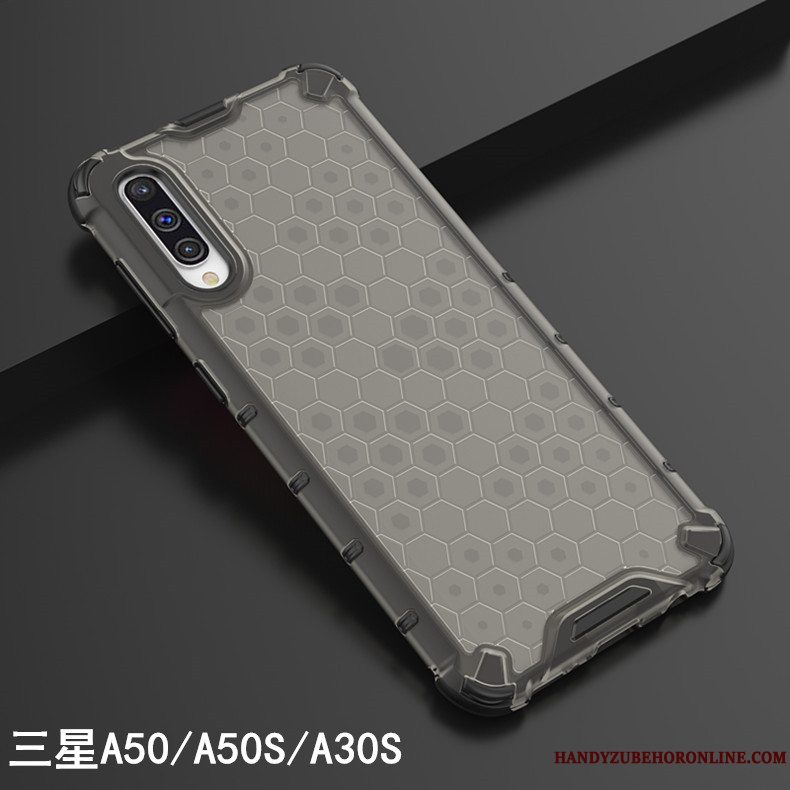 Etui Samsung Galaxy A50s Silikone Gennemsigtig Mønster, Cover Samsung Galaxy A50s Blød Hvid Super