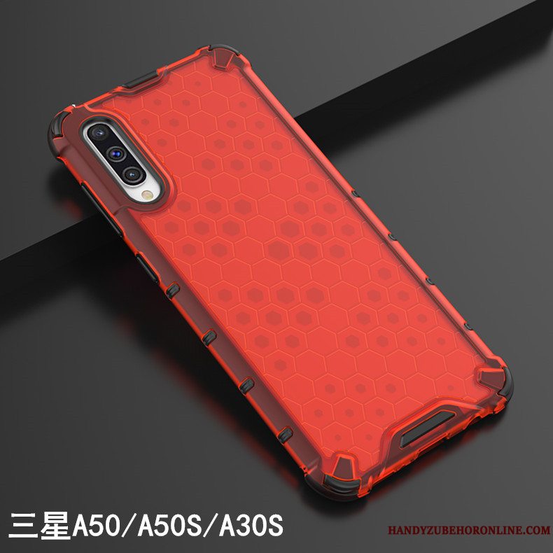 Etui Samsung Galaxy A50s Silikone Gennemsigtig Mønster, Cover Samsung Galaxy A50s Blød Hvid Super