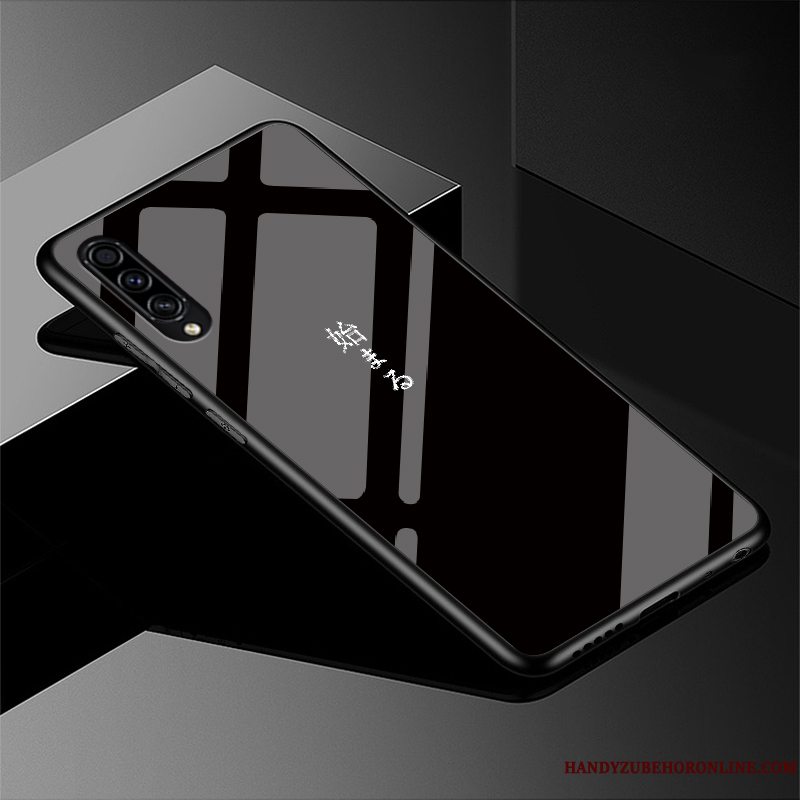 Etui Samsung Galaxy A50s Silikone Glas Telefon, Cover Samsung Galaxy A50s Tasker Anti-fald Simple