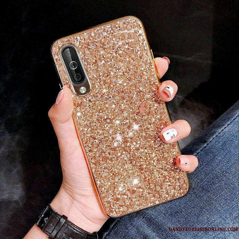 Etui Samsung Galaxy A50s Tasker Dekompression Sølv, Cover Samsung Galaxy A50s Beskyttelse Af Personlighed Telefon