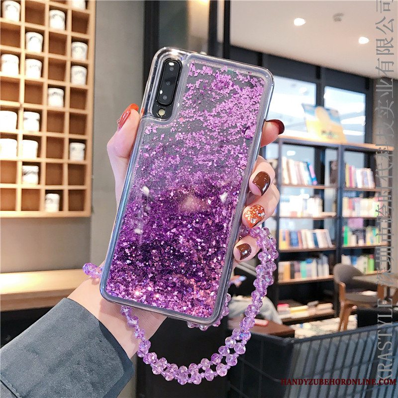 Etui Samsung Galaxy A50s Tasker Quicksand Sølv, Cover Samsung Galaxy A50s Blød Telefonanti-fald