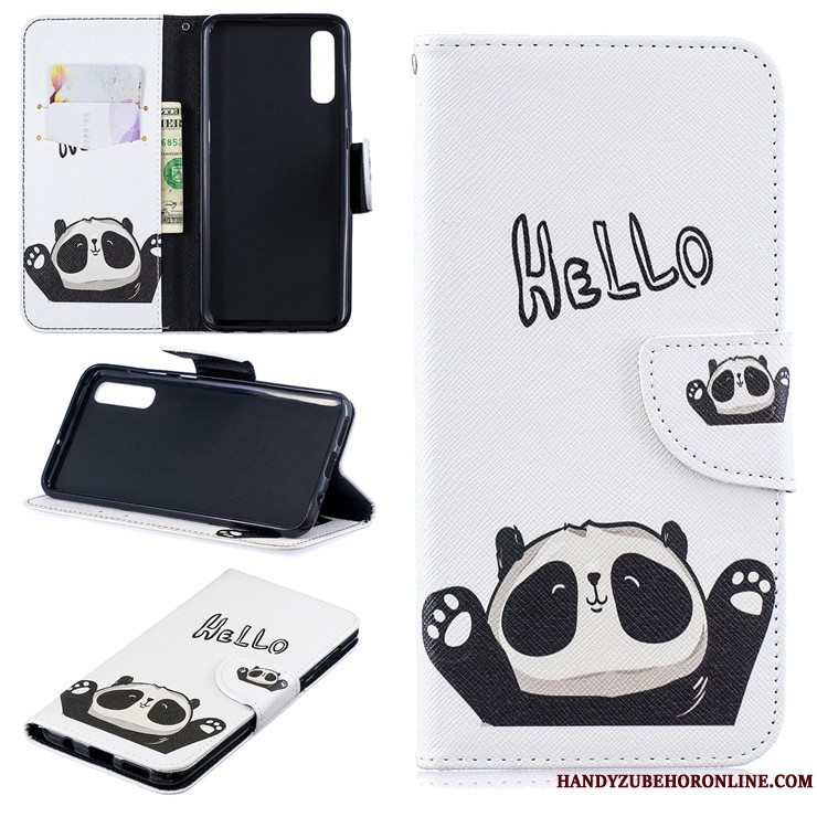 Etui Samsung Galaxy A50s Tasker Telefonhvid, Cover Samsung Galaxy A50s Cartoon Smuk