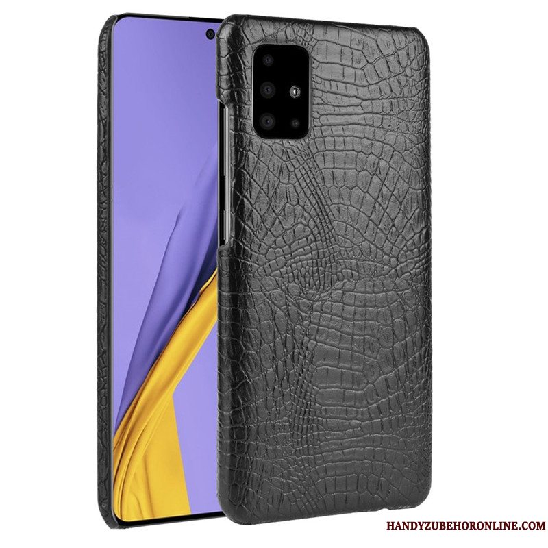 Etui Samsung Galaxy A51 Læder Anti-fald Mønster, Cover Samsung Galaxy A51 Grøn Hård