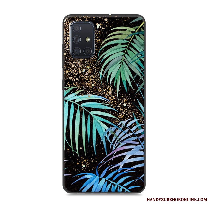 Etui Samsung Galaxy A51 Silikone Lyserød Telefon, Cover Samsung Galaxy A51 Beskyttelse Trend