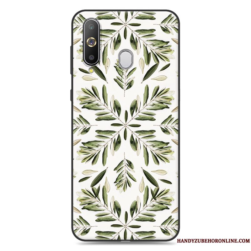 Etui Samsung Galaxy A60 Blød Anti-fald Af Personlighed, Cover Samsung Galaxy A60 Cartoon Blå Trend