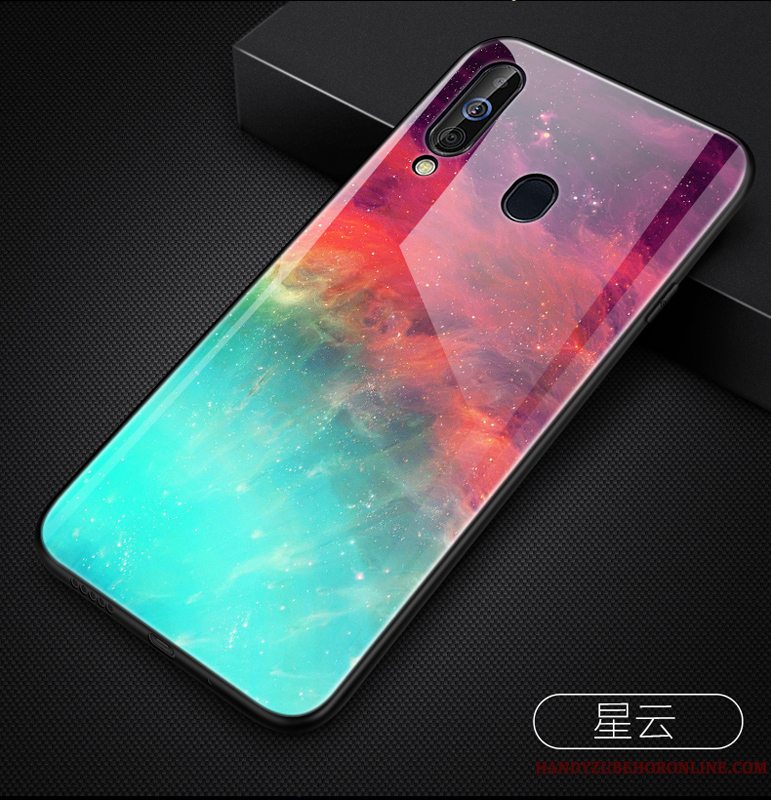 Etui Samsung Galaxy A60 Blød Telefongrøn, Cover Samsung Galaxy A60 Tasker Glas