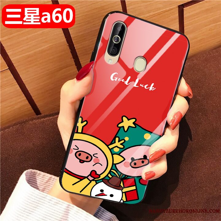 Etui Samsung Galaxy A60 Kreativ Telefonaf Personlighed, Cover Samsung Galaxy A60 Tasker Hård Smuk