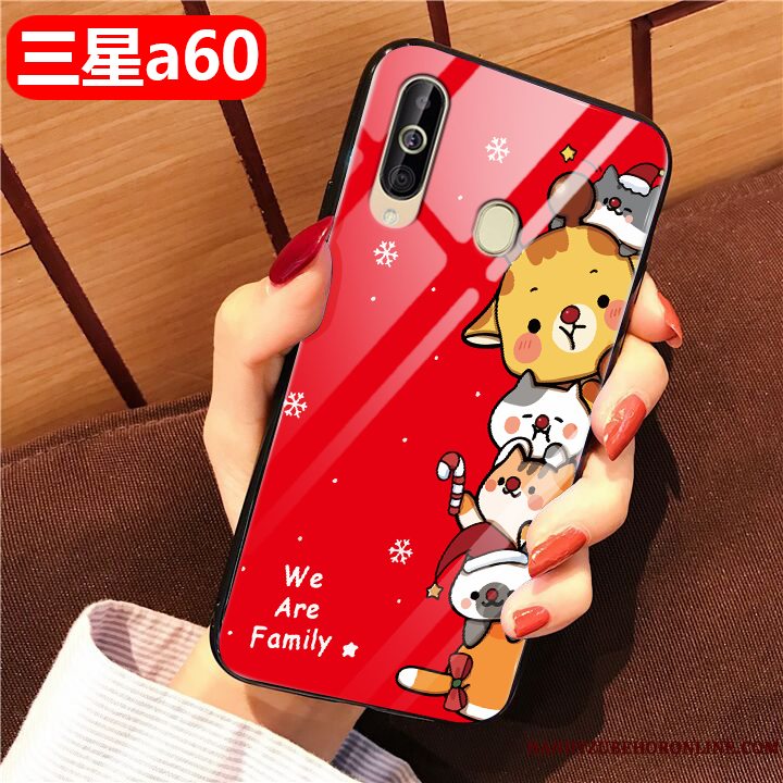 Etui Samsung Galaxy A60 Kreativ Telefonaf Personlighed, Cover Samsung Galaxy A60 Tasker Hård Smuk