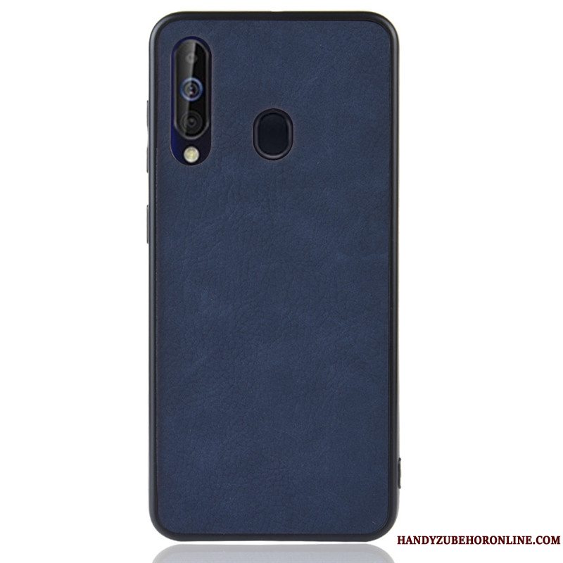 Etui Samsung Galaxy A60 Læder Brun Telefon, Cover Samsung Galaxy A60 Vintage Anti-fald