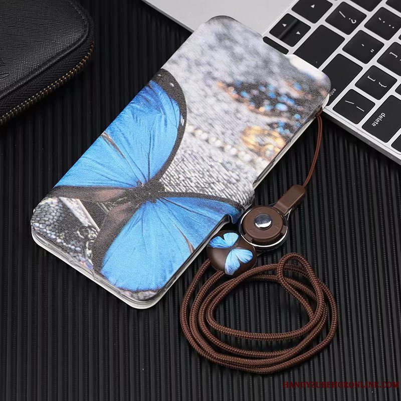 Etui Samsung Galaxy A60 Læder Telefonlilla, Cover Samsung Galaxy A60 Silikone