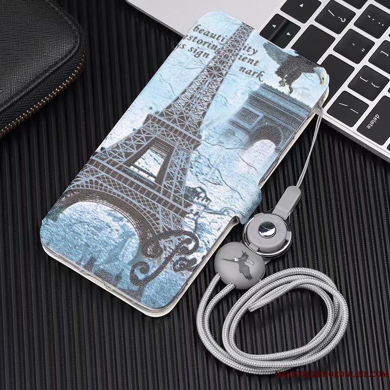 Etui Samsung Galaxy A60 Læder Telefonlilla, Cover Samsung Galaxy A60 Silikone