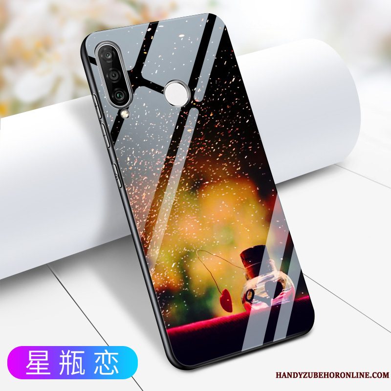 Etui Samsung Galaxy A60 Silikone Trend Blå, Cover Samsung Galaxy A60 Tasker Anti-fald Af Personlighed