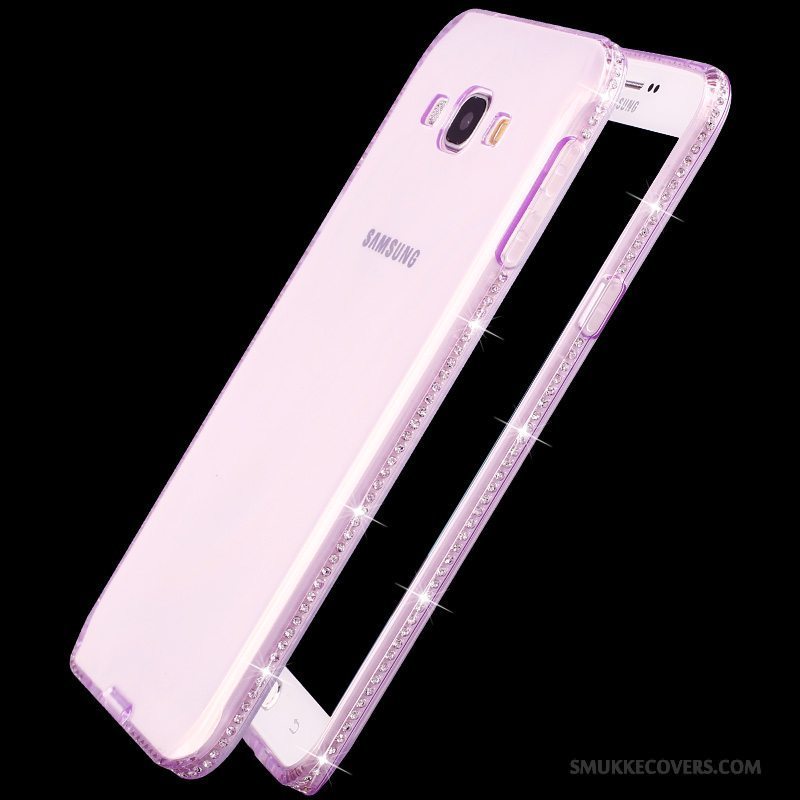 Etui Samsung Galaxy A7 2015 Beskyttelse Guld Telefon, Cover Samsung Galaxy A7 2015 Silikone