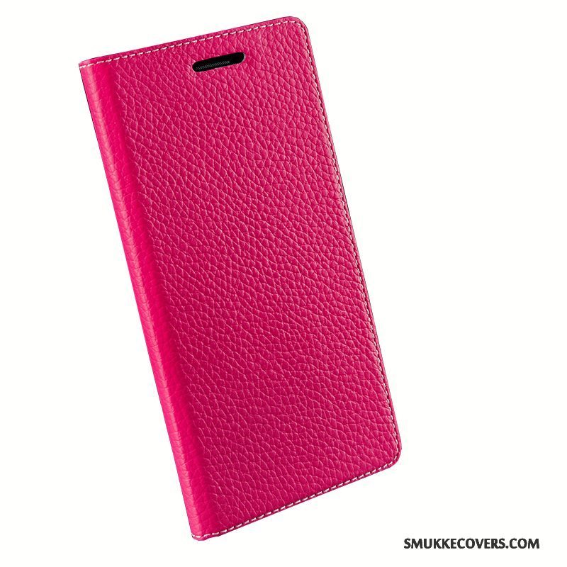 Etui Samsung Galaxy A7 2015 Beskyttelse Telefonsimple, Cover Samsung Galaxy A7 2015 Læder Mørkeblå