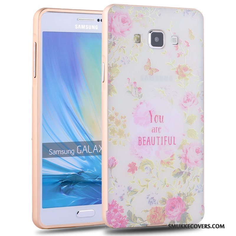 Etui Samsung Galaxy A7 2015 Cartoon Hård Trend, Cover Samsung Galaxy A7 2015 Farve Telefonsmuk