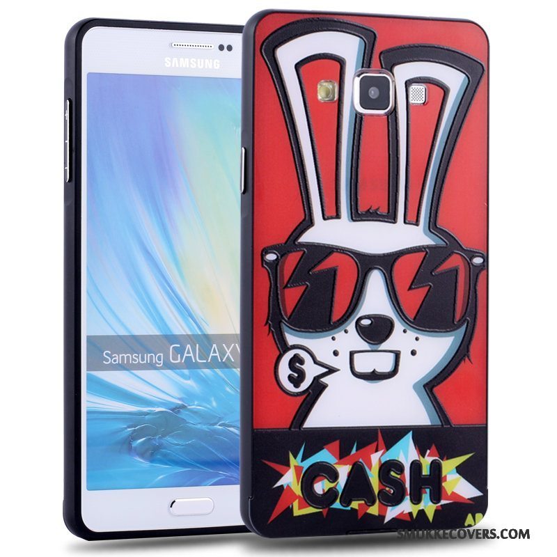 Etui Samsung Galaxy A7 2015 Cartoon Hård Trend, Cover Samsung Galaxy A7 2015 Farve Telefonsmuk