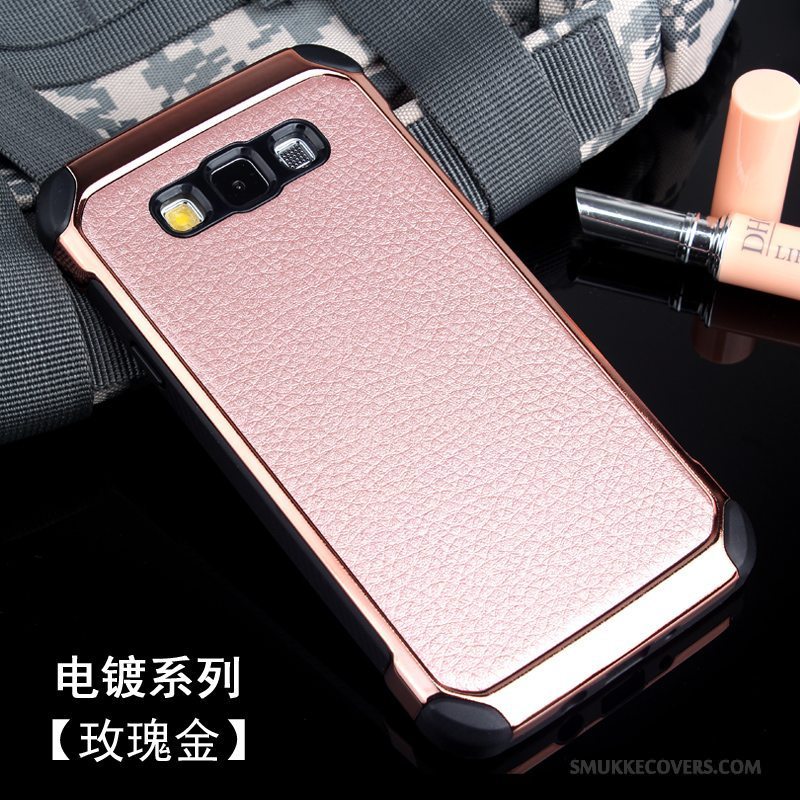 Etui Samsung Galaxy A7 2015 Kreativ Af Personlighed Guld, Cover Samsung Galaxy A7 2015 Silikone Telefontrend