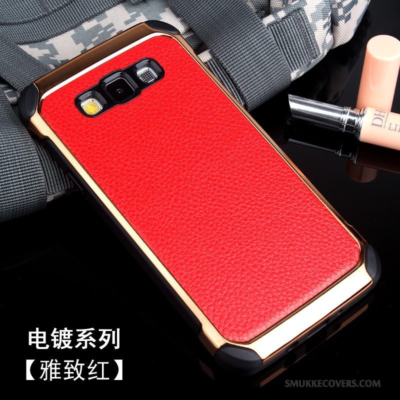 Etui Samsung Galaxy A7 2015 Kreativ Af Personlighed Guld, Cover Samsung Galaxy A7 2015 Silikone Telefontrend